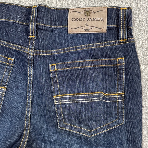 Cody James Straight Leg Blue Denim Jeans Western Rodeo Cowboy Mens 32x32 Zip Fly - Picture 8 of 14